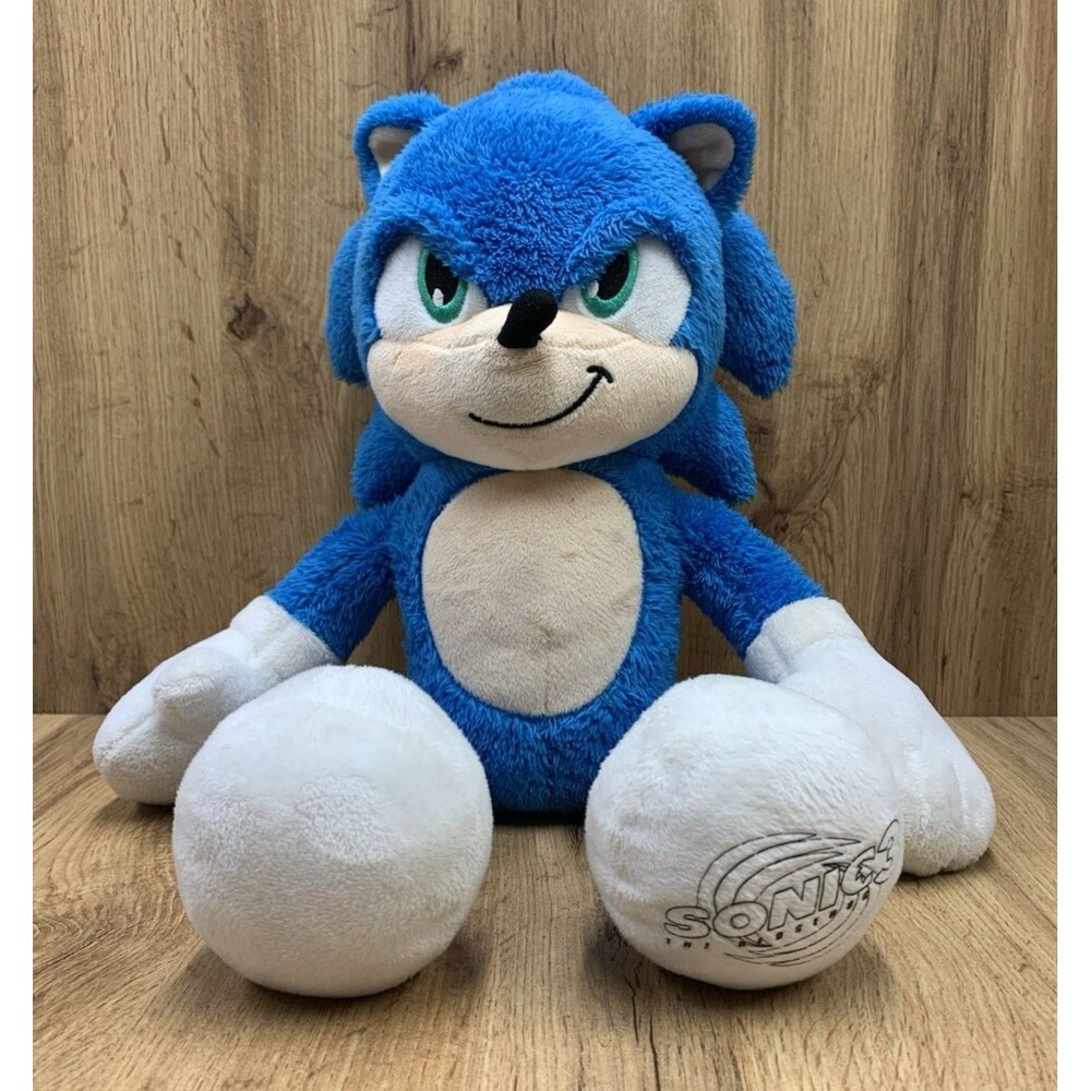 Build A Bear Sonic 3 Talking Plush 18" Movie Sonic The Hedgehog BAB 2025